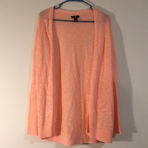 Coral cardigan from GAP